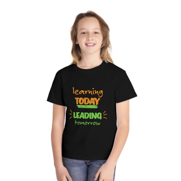Youth Midweight Tee - Learning Today Leading Tomorrow - Image 12