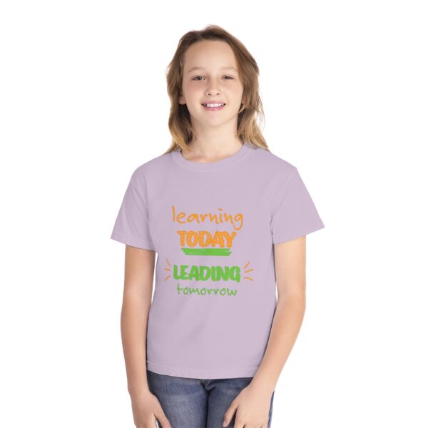 Youth Midweight Tee - Learning Today Leading Tomorrow - Image 15