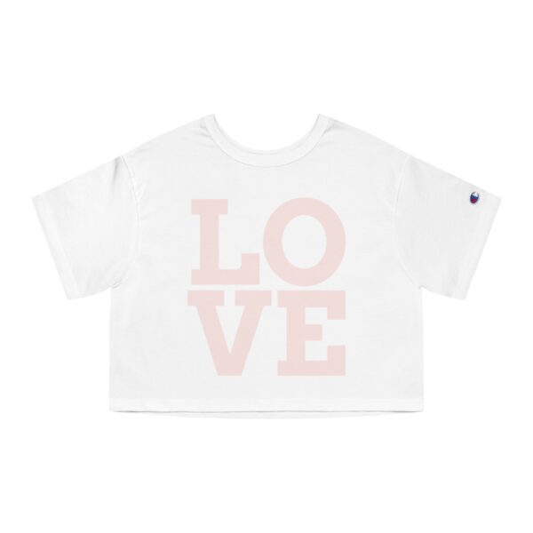 Cropped T-Shirt with 'LOVE' Design - Women's Heritage Tee for Casual StyleCustom women’s tank tops are an absolute summer hit and a year-round layering staple. Dive into our collection of print-on-demand women’s tank tops and bring