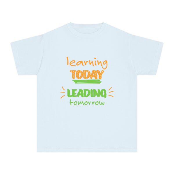 Youth Midweight Tee - Learning Today Leading Tomorrow - Image 7