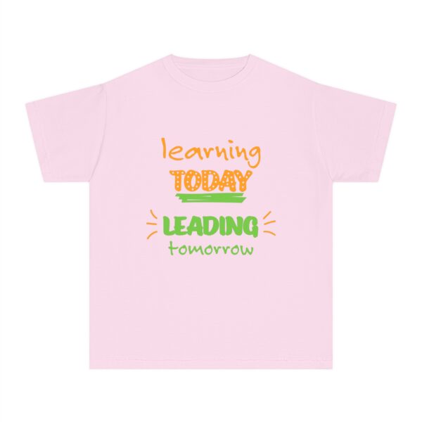 Youth Midweight Tee - Learning Today Leading Tomorrow