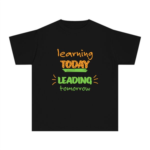 Youth Midweight Tee - Learning Today Leading Tomorrow - Image 10