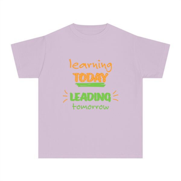 Youth Midweight Tee - Learning Today Leading Tomorrow - Image 13