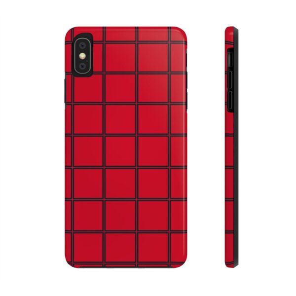 Stylish Red Heart Phone Case - Durable Protection with Love Design - Image 14