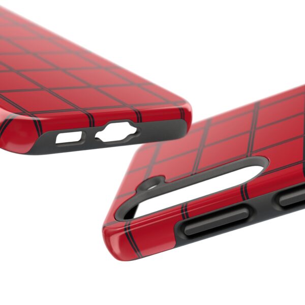 Stylish Red Heart Phone Case - Durable Protection with Love Design - Image 86