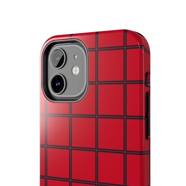 Stylish Red Heart Phone Case - Durable Protection with Love Design - Image 31