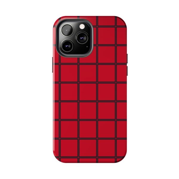 Stylish Red Heart Phone Case - Durable Protection with Love Design - Image 57