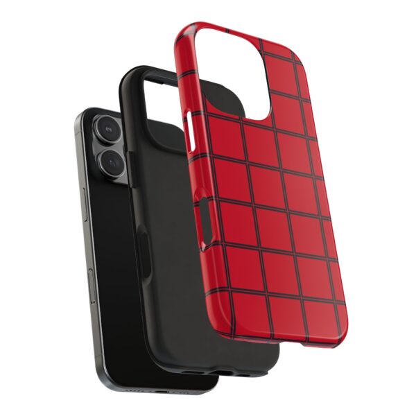 Stylish Red Heart Phone Case - Durable Protection with Love Design - Image 98