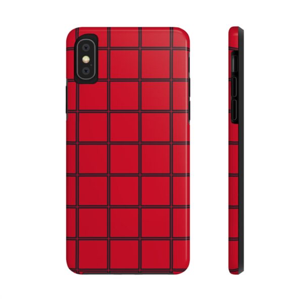 Stylish Red Heart Phone Case - Durable Protection with Love Design - Image 7
