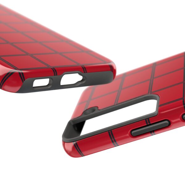 Stylish Red Heart Phone Case - Durable Protection with Love Design - Image 90