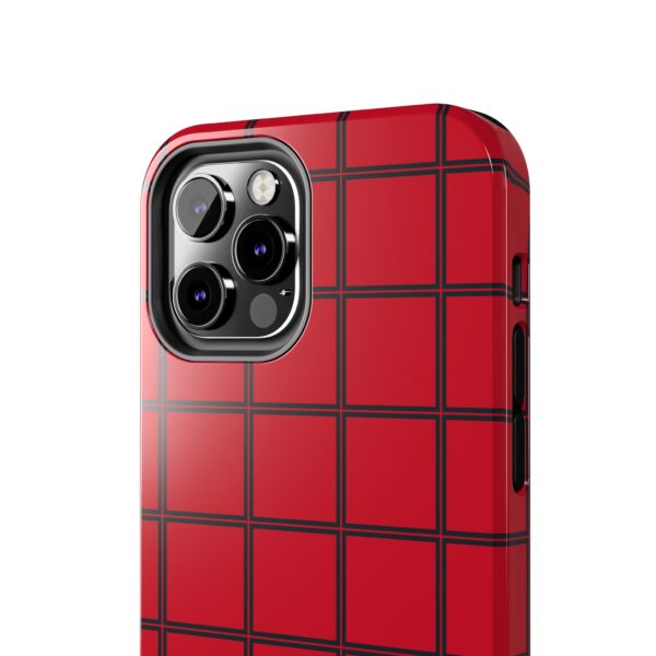 Stylish Red Heart Phone Case - Durable Protection with Love Design - Image 39