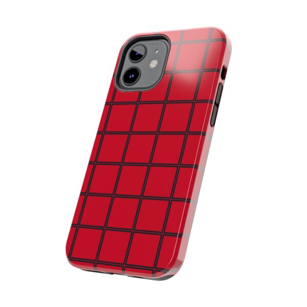Stylish Red Heart Phone Case - Durable Protection with Love Design - Image 30