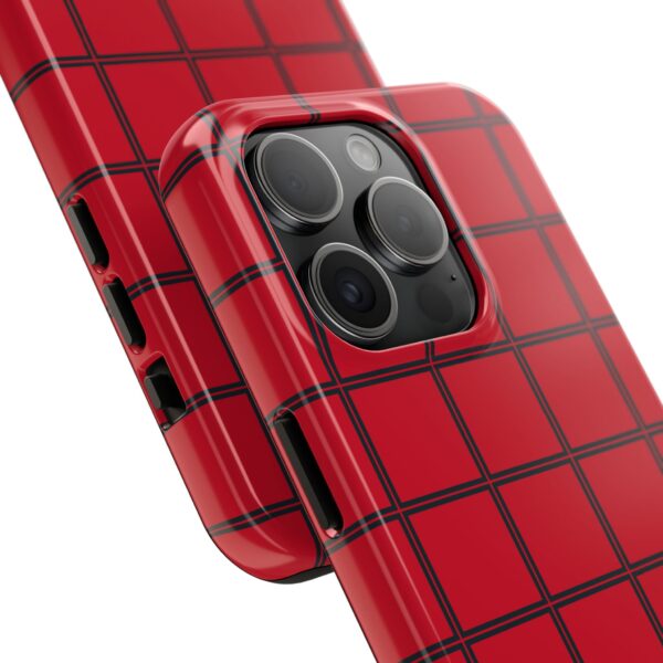 Stylish Red Heart Phone Case - Durable Protection with Love Design - Image 69