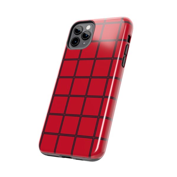 Stylish Red Heart Phone Case - Durable Protection with Love Design - Image 26