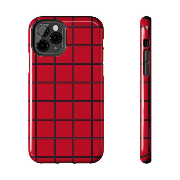 Stylish Red Heart Phone Case - Durable Protection with Love Design - Image 20