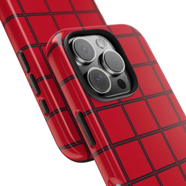 Stylish Red Heart Phone Case - Durable Protection with Love Design - Image 97