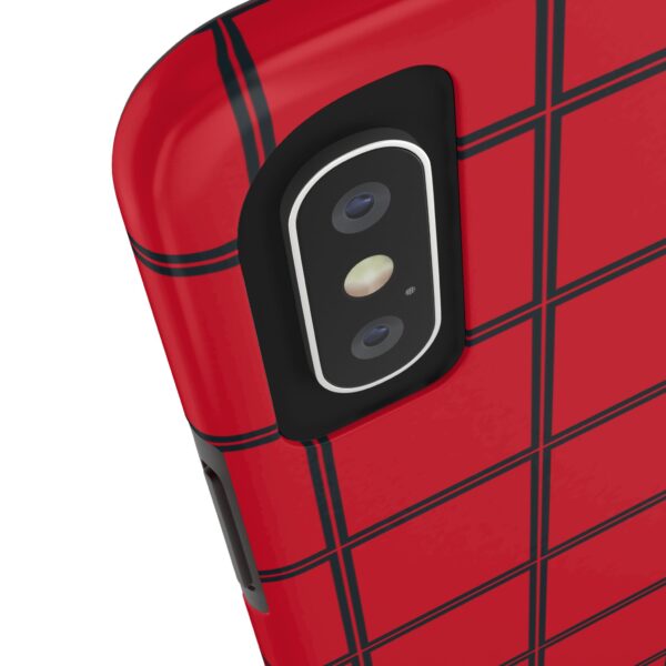 Stylish Red Heart Phone Case - Durable Protection with Love Design - Image 9