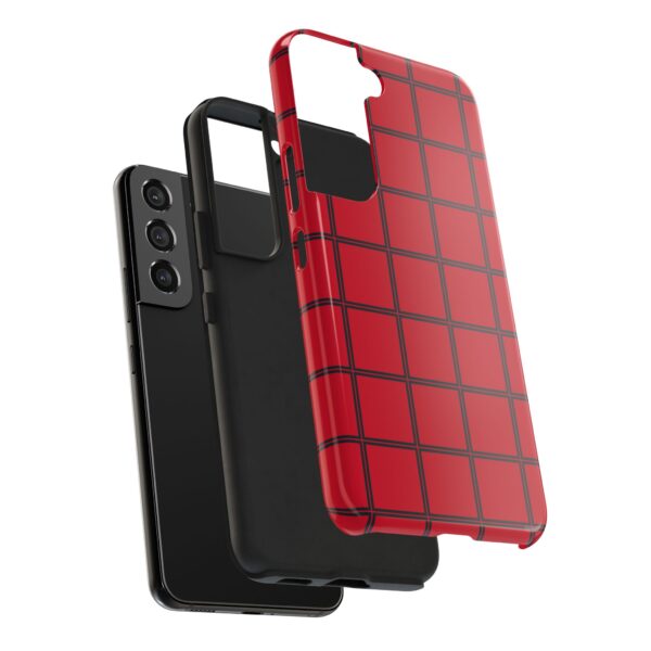 Stylish Red Heart Phone Case - Durable Protection with Love Design - Image 91