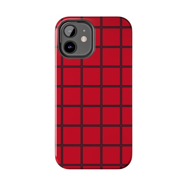 Stylish Red Heart Phone Case - Durable Protection with Love Design - Image 29