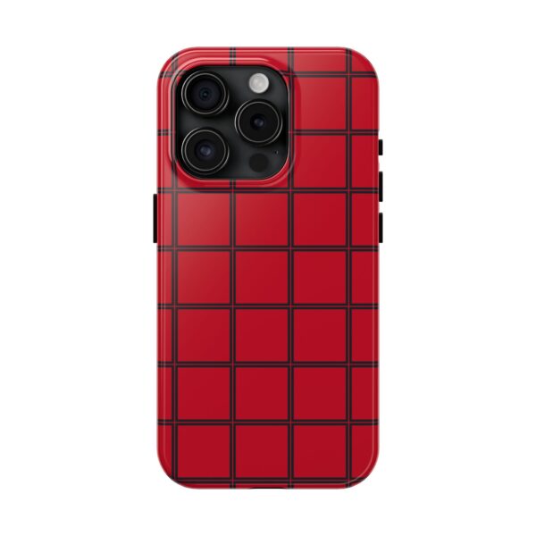 Stylish Red Heart Phone Case - Durable Protection with Love Design - Image 68