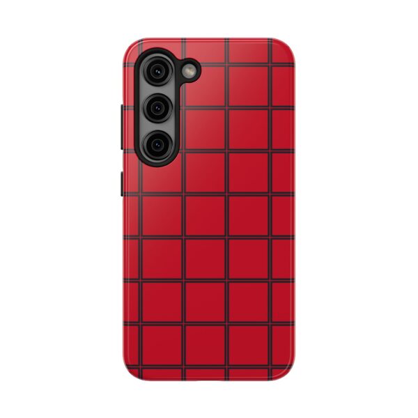 Stylish Red Heart Phone Case - Durable Protection with Love Design - Image 84