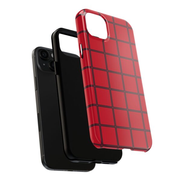 Stylish Red Heart Phone Case - Durable Protection with Love Design - Image 75