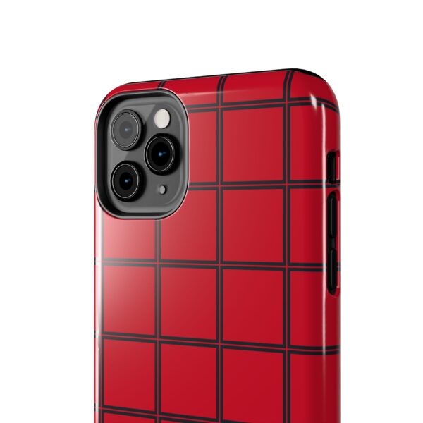 Stylish Red Heart Phone Case - Durable Protection with Love Design - Image 27