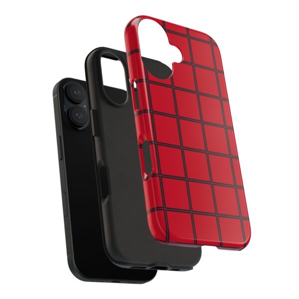 Stylish Red Heart Phone Case - Durable Protection with Love Design - Image 104