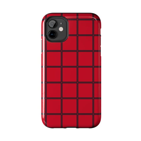 Stylish Red Heart Phone Case - Durable Protection with Love Design - Image 17