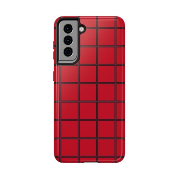 Stylish Red Heart Phone Case - Durable Protection with Love Design - Image 92