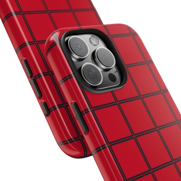 Stylish Red Heart Phone Case - Durable Protection with Love Design - Image 100