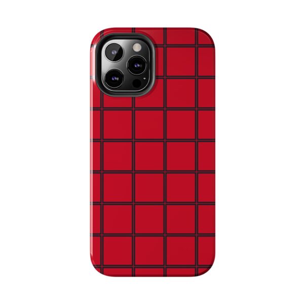 Stylish Red Heart Phone Case - Durable Protection with Love Design - Image 41