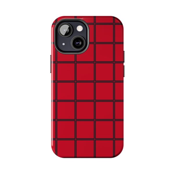 Stylish Red Heart Phone Case - Durable Protection with Love Design - Image 49