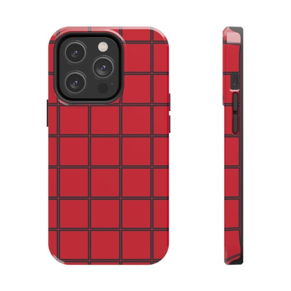 Stylish Red Heart Phone Case - Durable Protection with Love Design - Image 62