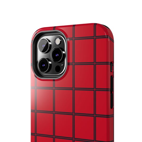 Stylish Red Heart Phone Case - Durable Protection with Love Design - Image 43