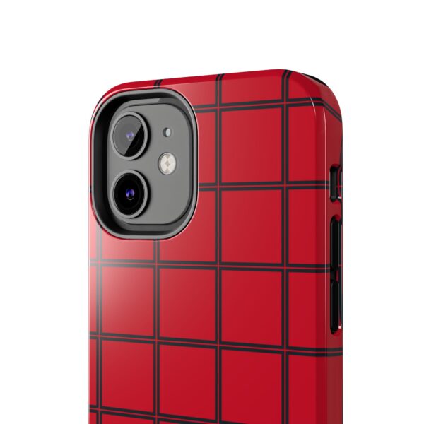 Stylish Red Heart Phone Case - Durable Protection with Love Design - Image 35