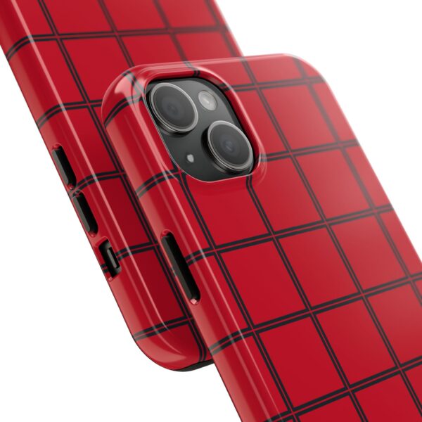 Stylish Red Heart Phone Case - Durable Protection with Love Design - Image 73