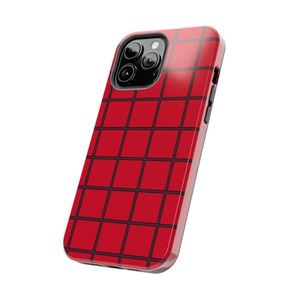 Stylish Red Heart Phone Case - Durable Protection with Love Design - Image 58