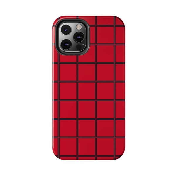 Stylish Red Heart Phone Case - Durable Protection with Love Design - Image 37