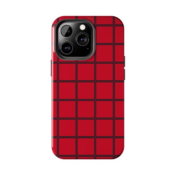 Stylish Red Heart Phone Case - Durable Protection with Love Design - Image 53