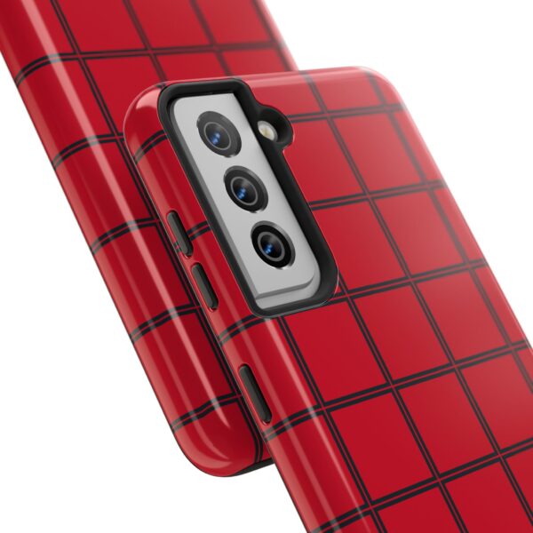 Stylish Red Heart Phone Case - Durable Protection with Love Design - Image 93