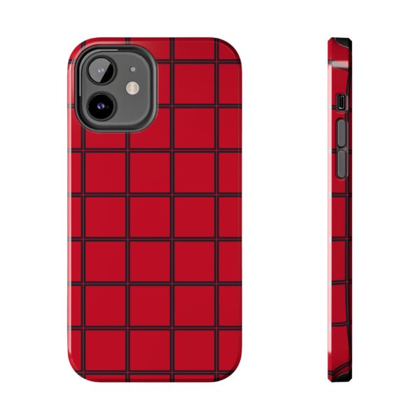 Stylish Red Heart Phone Case - Durable Protection with Love Design - Image 28