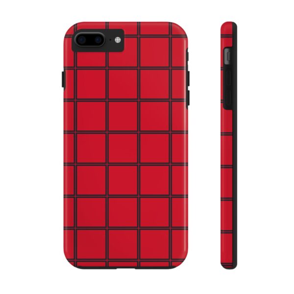 Stylish Red Heart Phone Case - Durable Protection with Love Design - Image 5