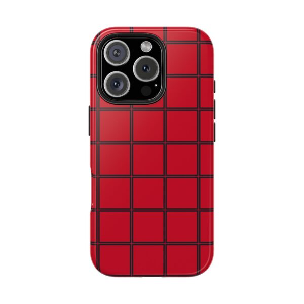 Stylish Red Heart Phone Case - Durable Protection with Love Design - Image 96