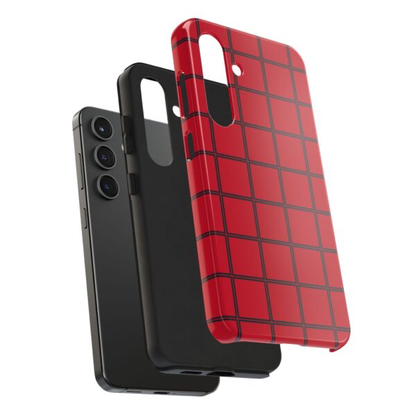 Stylish Red Heart Phone Case - Durable Protection with Love Design - Image 83