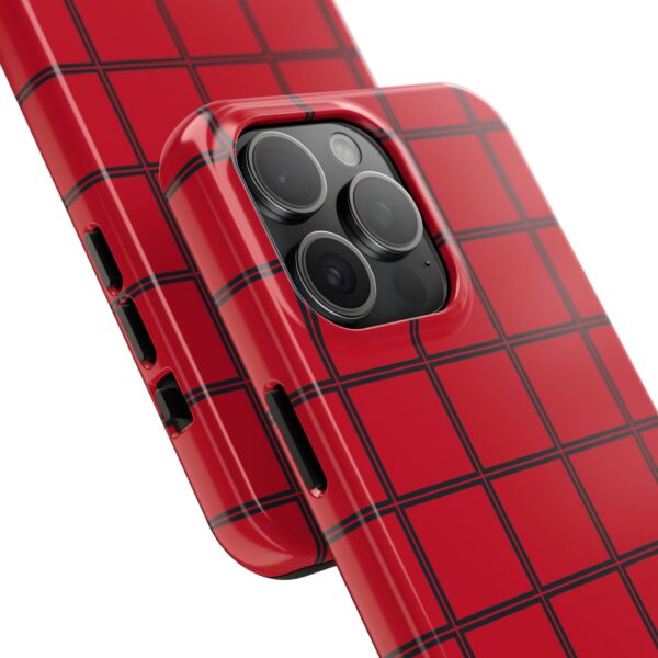 Stylish Red Heart Phone Case - Durable Protection with Love Design - Image 77