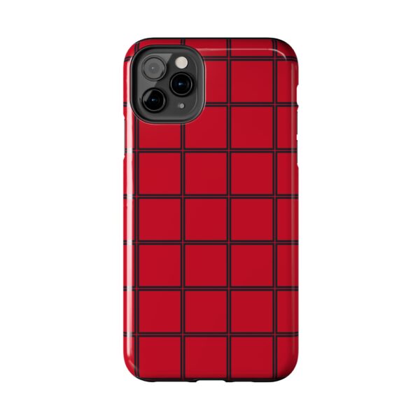 Stylish Red Heart Phone Case - Durable Protection with Love Design - Image 25