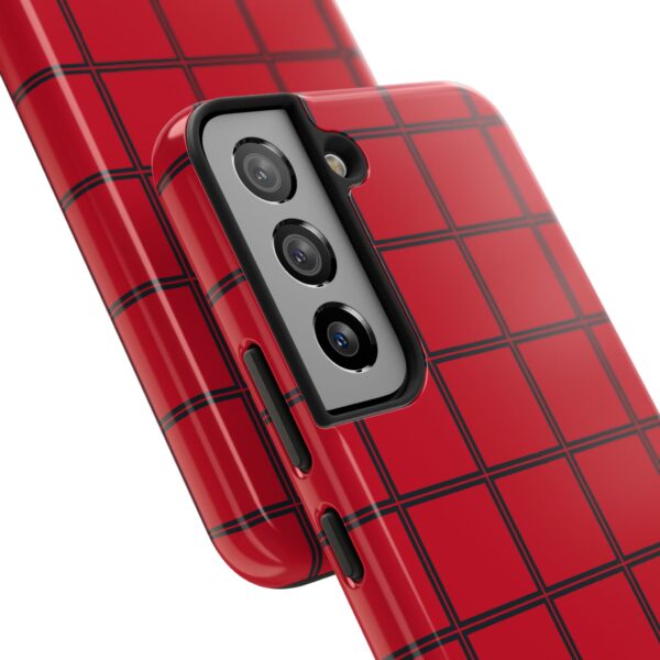 Stylish Red Heart Phone Case - Durable Protection with Love Design - Image 89