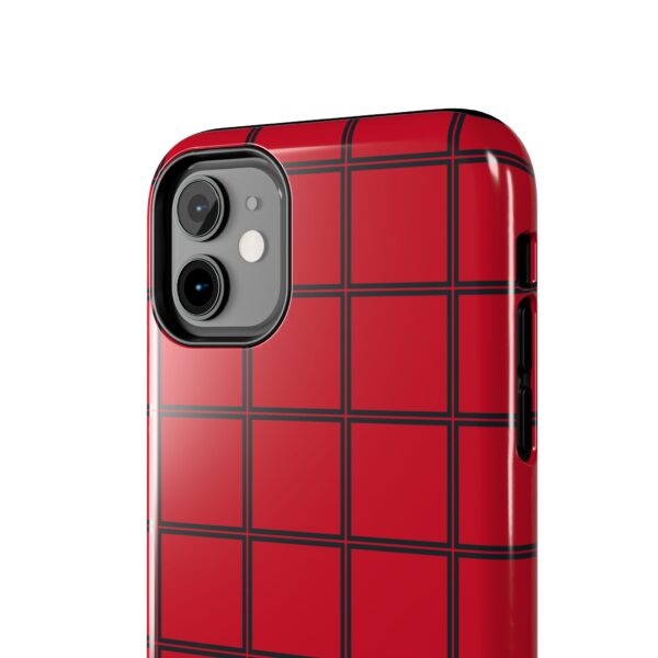 Stylish Red Heart Phone Case - Durable Protection with Love Design - Image 19
