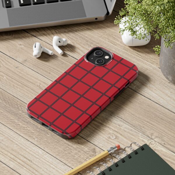 Stylish Red Heart Phone Case - Durable Protection with Love Design - Image 67